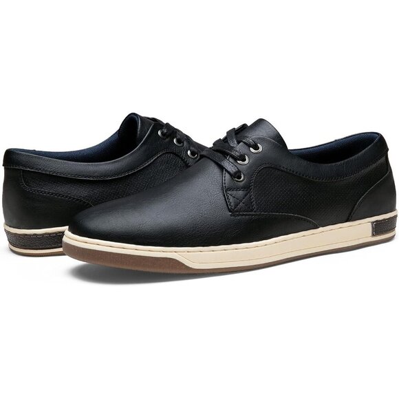 🆕 Jousen Casual Fashion Sneakers Men Black Classic Stylish Breathable Shoes - Picture 4 of 7